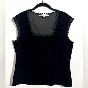 Studio M velvet top, vintage 90’s